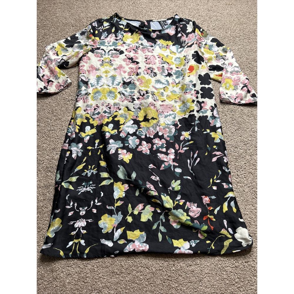 Women’s Size 10 MNG Collection Floral Long Sleeve Shift Dress